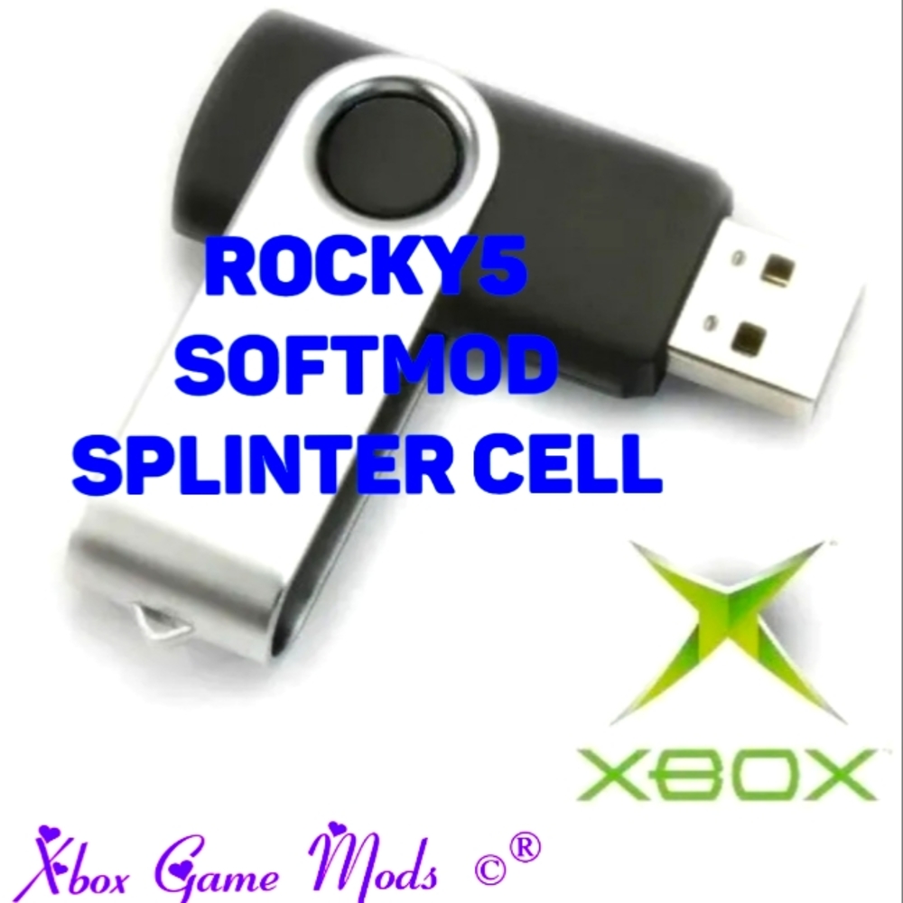 Original XBOX Rocky5 SPLINTER CELL SoftMod